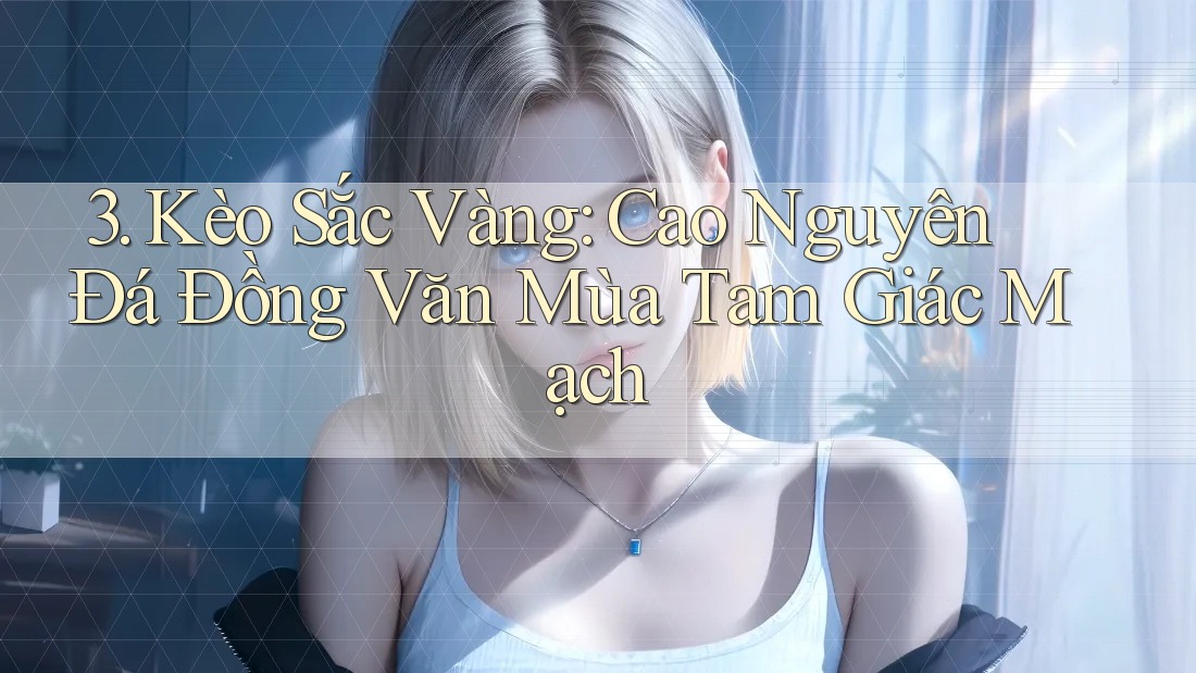 3. Kèo Sắc Vàng: Cao Nguyên Đá Đồng Văn Mùa Tam Giác Mạch