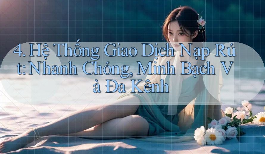 4. Hệ Thống Giao Dịch Nạp Rút: Nhanh Chóng, Minh Bạch Và Đa Kênh