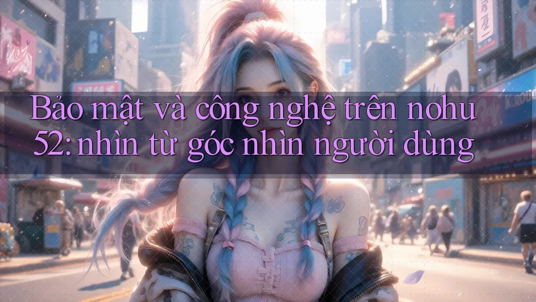 Bảo mật và công nghệ trên nohu52: nhìn từ góc nhìn người dùng