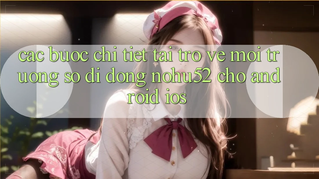 Các bước Chi Tiết Tải trở về Môi trường số di động nohu52 Cho Android & iOS