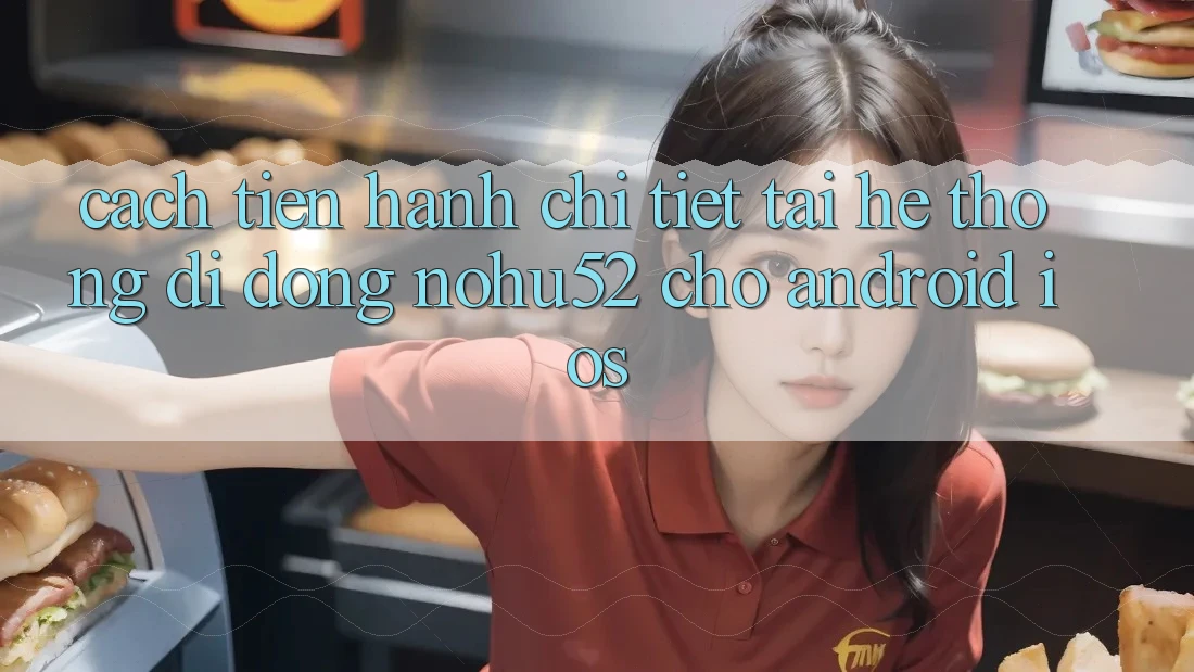 Cách tiến hành Chi Tiết Tải Hệ thống di động nohu52 Cho Android & iOS