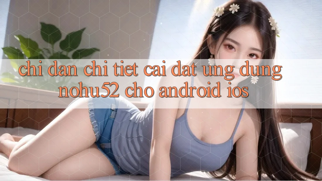 Chỉ dẫn Chi Tiết Cài đặt Ứng Dụng nohu52 Cho Android & iOS Chỉ dẫn Chi Tiết Cài đặt Ứng Dụng nohu52 Cho Android & iOS