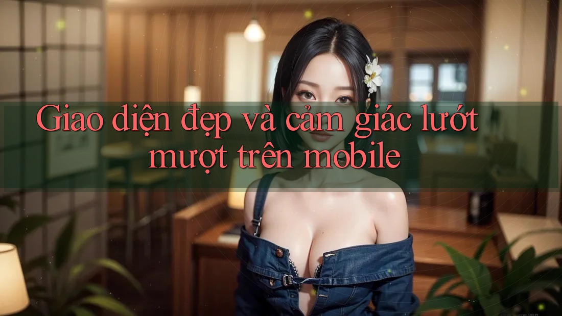 Giao diện đẹp và cảm giác lướt mượt trên mobile
