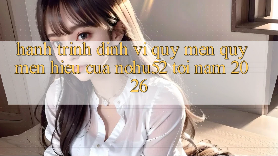 Hành Trình Định Vị Quý mến quý mến Hiệu Của nohu52 Tới Năm 2026