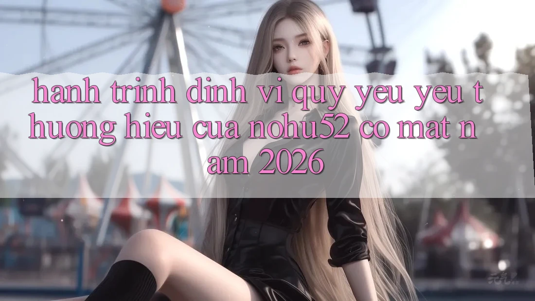 Hành Trình Định Vị Quý yêu yêu thương Hiệu Của nohu52 Có mặt Năm 2026