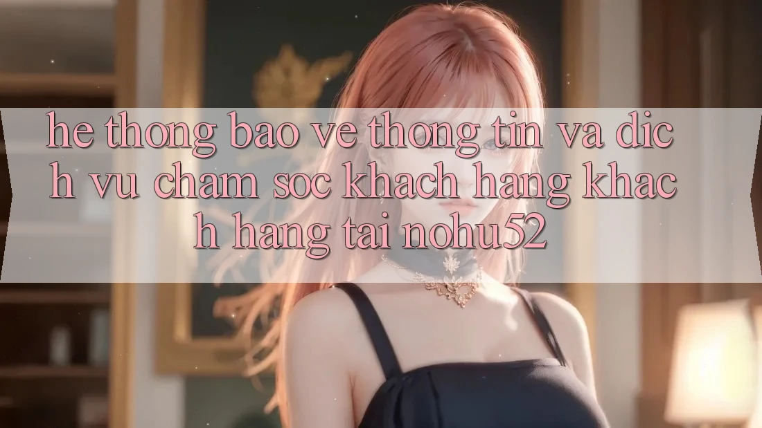 Hệ Thống Bảo vệ thông tin Và Dịch Vụ Chăm sóc khách hàng Khách Hàng Tại nohu52