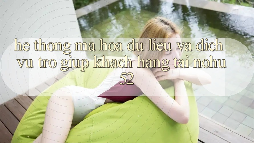 Hệ Thống Mã hóa dữ liệu Và Dịch Vụ Trợ giúp Khách Hàng Tại nohu52