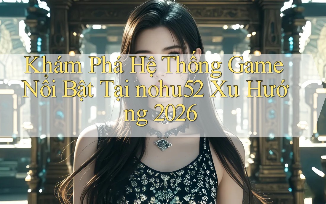 Khám Phá Hệ Thống Game Nổi Bật Tại nohu52 Xu Hướng 2026 Khám Phá Hệ Thống Game Nổi Bật Tại nohu52 Xu Hướng 2026