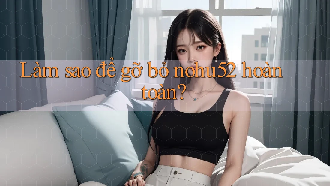 Làm sao để gỡ bỏ nohu52 hoàn toàn?