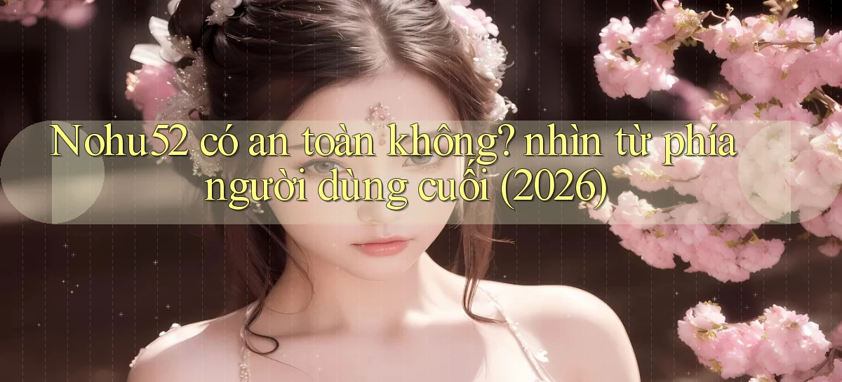 Nohu52 có an toàn không nhìn từ phía người dùng cuối (2026)