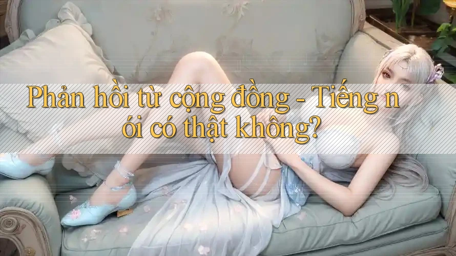 Phản hồi từ cộng đồng - Tiếng nói có thật không?