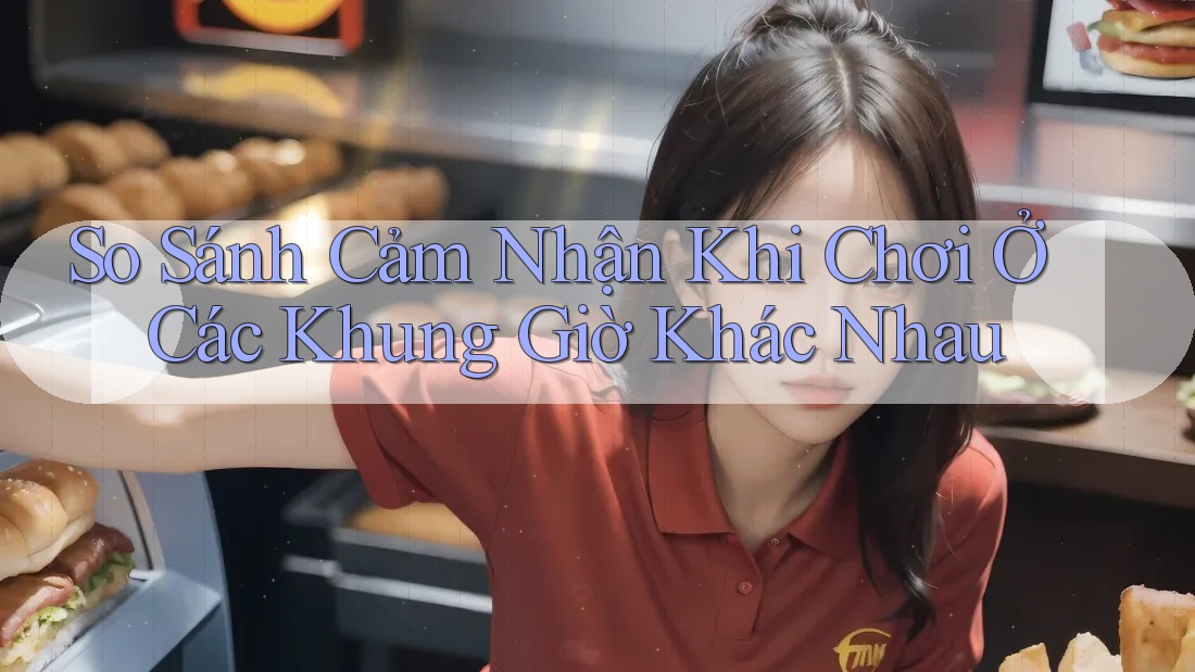 So Sánh Cảm Nhận Khi Chơi Ở Các Khung Giờ Khác Nhau So Sánh Cảm Nhận Khi Chơi Ở Các Khung Giờ Khác Nhau