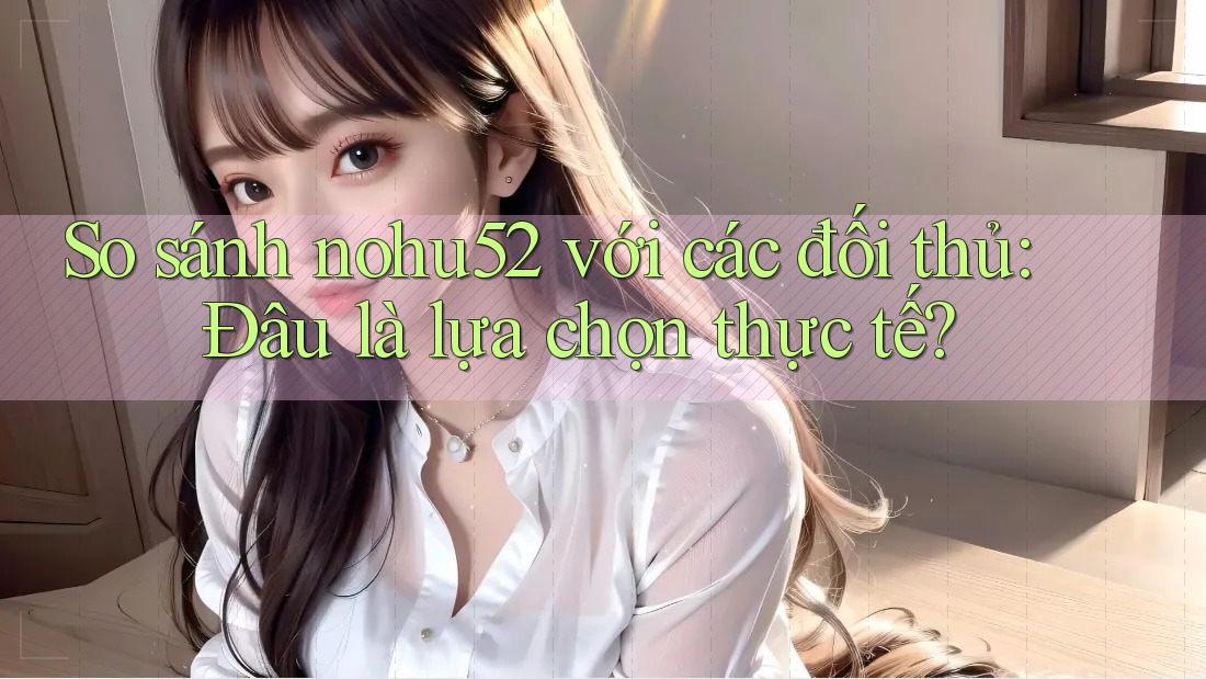 So sánh nohu52 với các đối thủ: Đâu là lựa chọn thực tế?