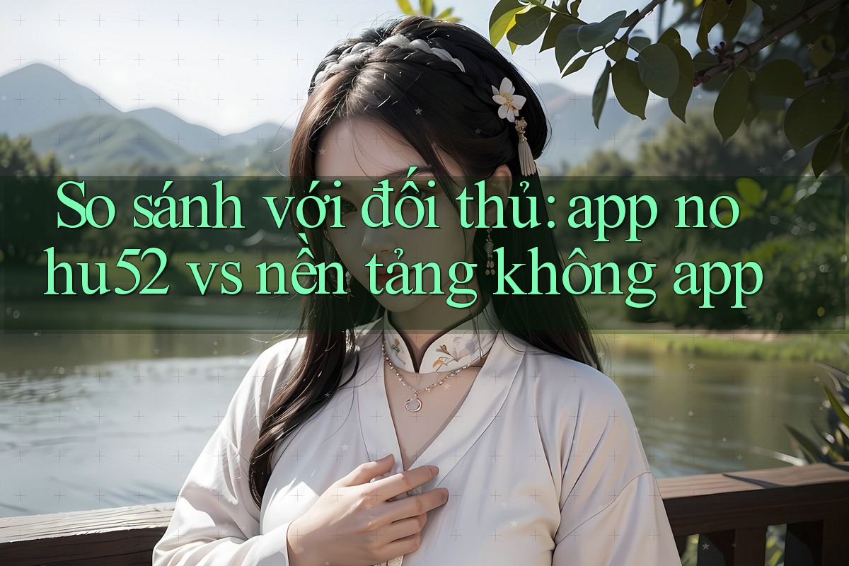 So sánh với đối thủ: app nohu52 vs nền tảng không app