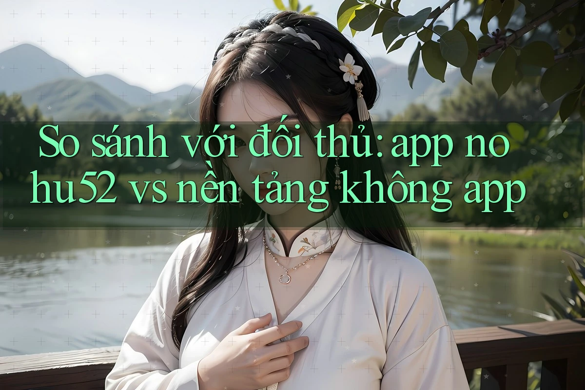So sánh với đối thủ: app nohu52 vs nền tảng không app