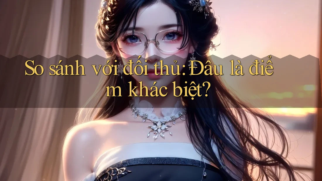 So sánh với đối thủ: đâu là điểm khác biệt?