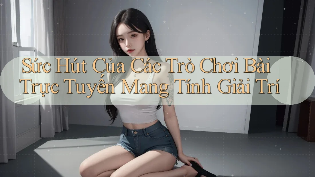 Sức Hút Của Các Trò Chơi Bài Trực Tuyến Mang Tính Giải Trí