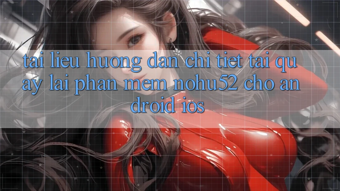 Tài liệu hướng dẫn Chi Tiết Tải quay lại Phần mềm nohu52 Cho Android & iOS