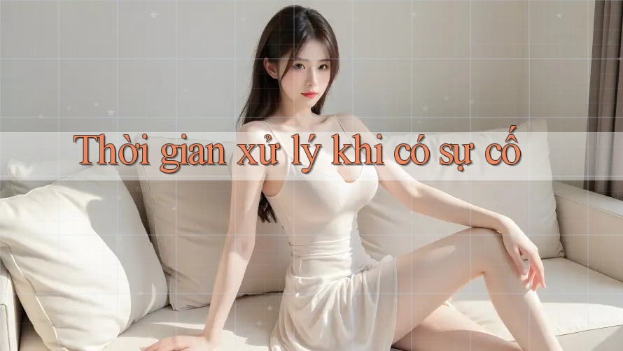 Thời gian xử lý khi có sự cố