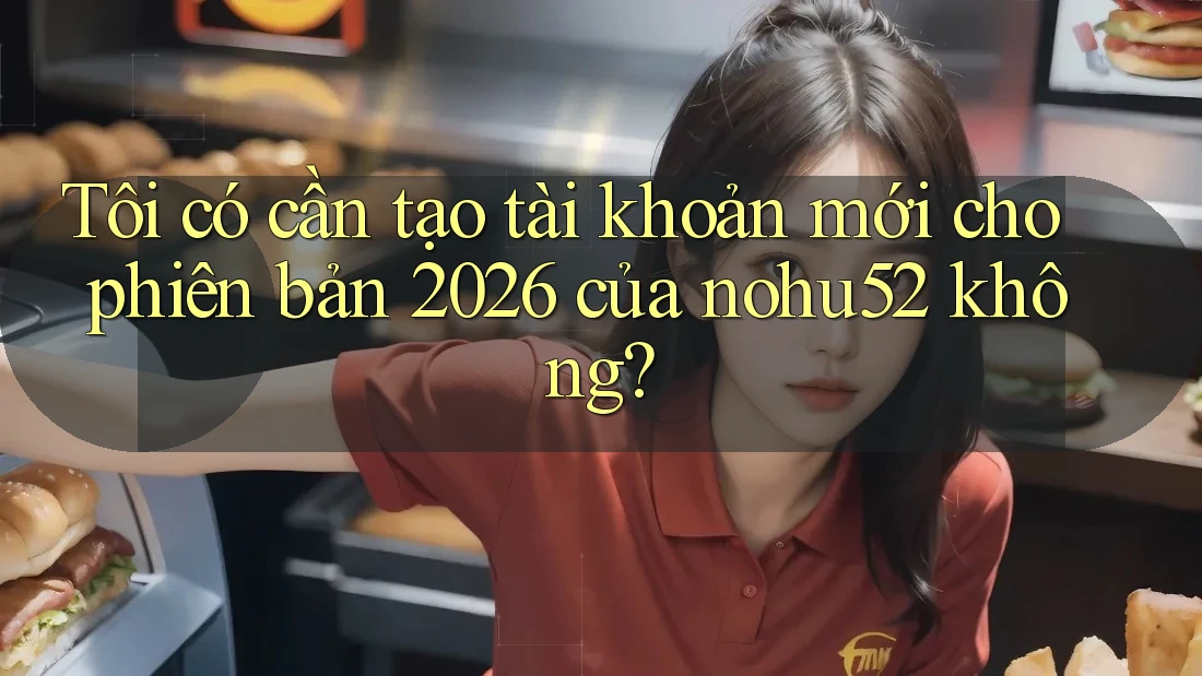 Tôi có cần tạo tài khoản mới cho phiên bản 2026 của nohu52 không?