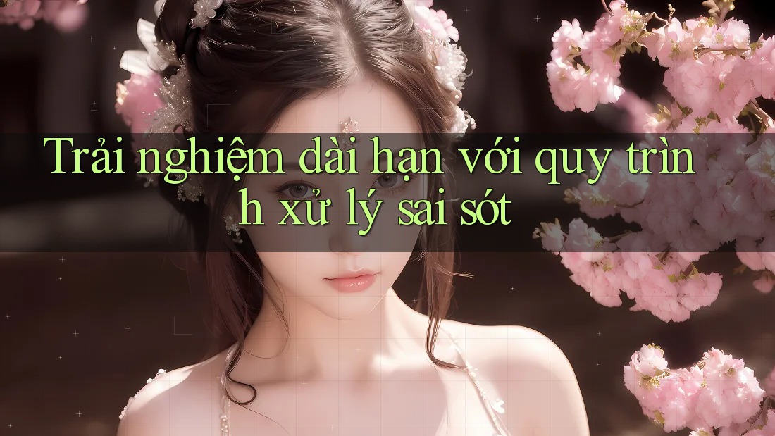 Trải nghiệm dài hạn với quy trình xử lý sai sót