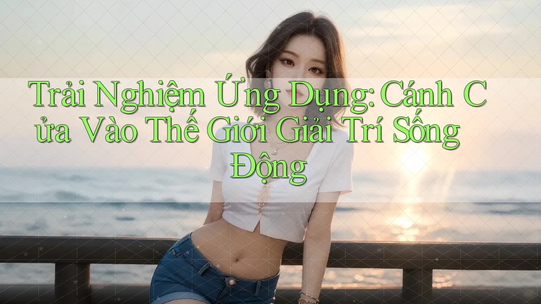 Trải Nghiệm Ứng Dụng: Cánh Cửa Vào Thế Giới Giải Trí Sống Động Trải Nghiệm Ứng Dụng: Cánh Cửa Vào Thế Giới Giải Trí Sống Động