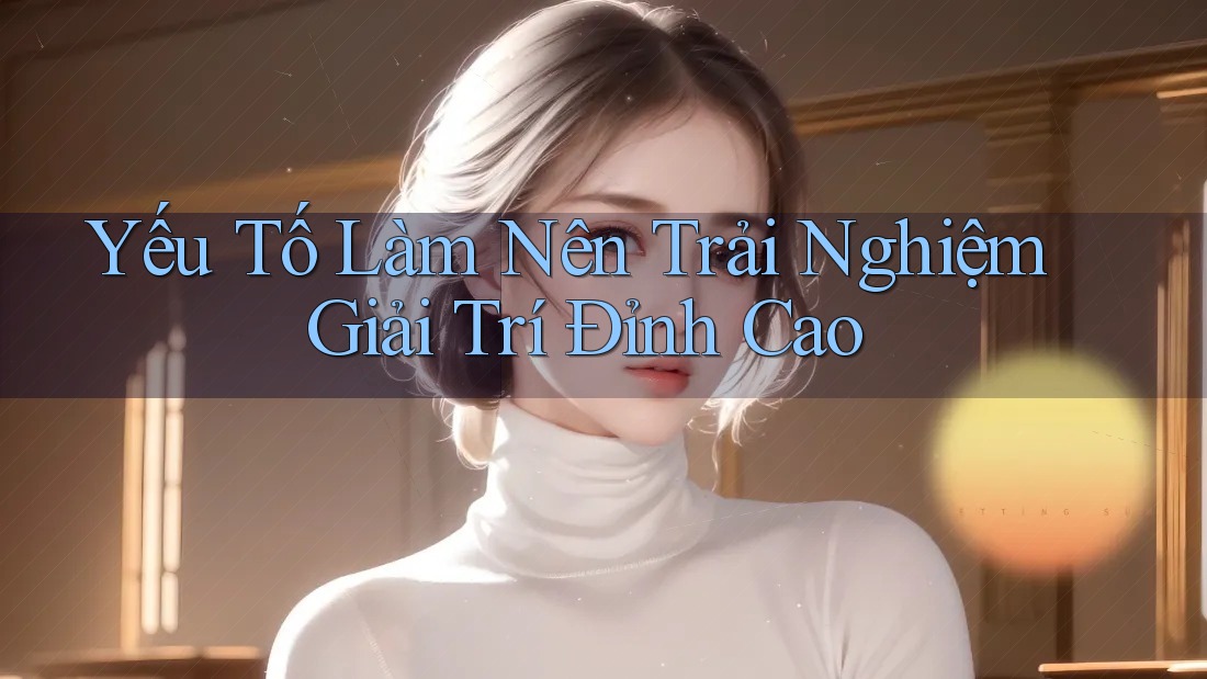 Yếu Tố Làm Nên Trải Nghiệm Giải Trí Đỉnh Cao